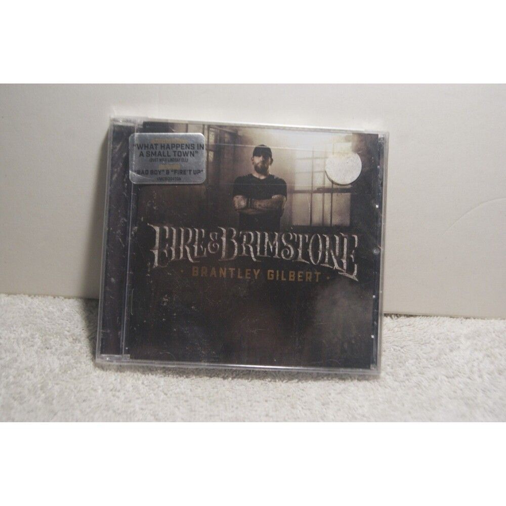 GILBERT BRANTLEY - FIRE & BRIMSTONE - CD - BRAND NEW -  SEALED Rising Star